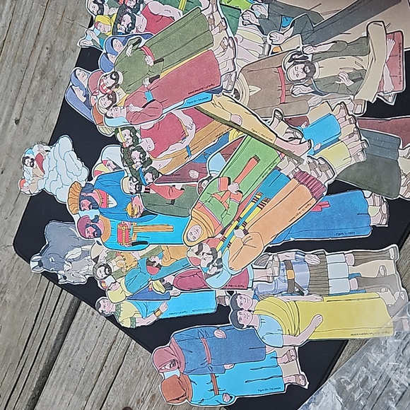 Other - Vintage Flannel Graph Sunday School Bible Story Teaching characters/story piece